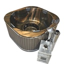 Bathtub MARBLE with external stove