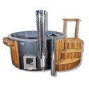 200cm integrated fiberglass tub